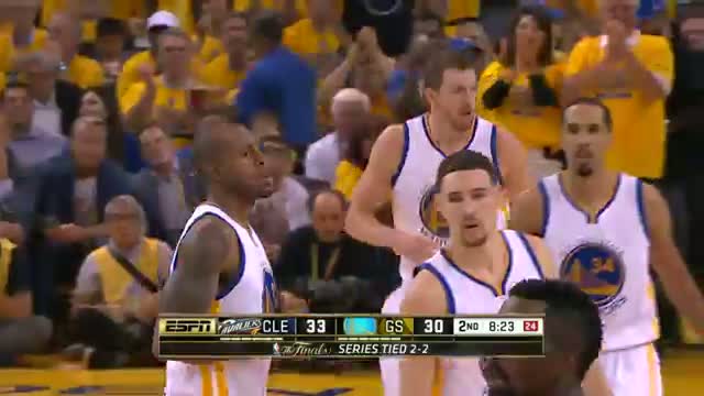 Watch NBA: Iguodala's Incredible Behind-the-Back Feed to Lee Video