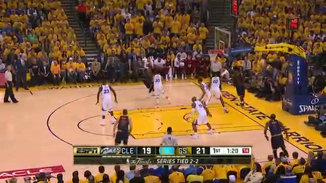 Watch NBA: J.R. Smith Comes Out Hot in Game 5 Video