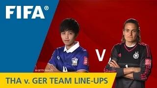 Watch Thailand v. Germany - Team Lineups EXCLUSIVE Video