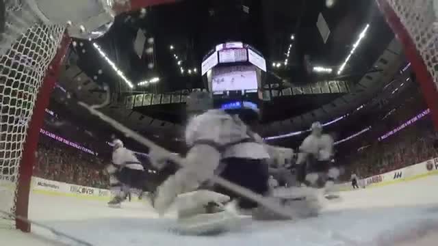 Watch Net Cam: Kane nets a beautiful dish from Richards Video