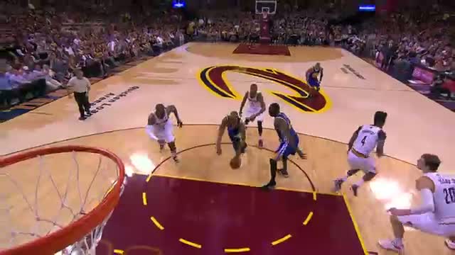 Watch NBA: Timofey Mozgov Makes Huge Swat on Iguodala Video
