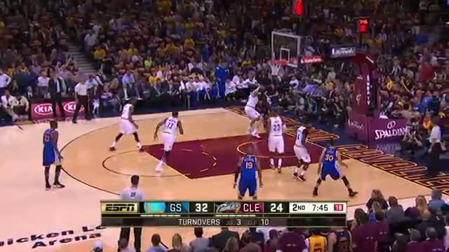 Watch NBA: Timofey Mozgov Protects the Paint in the First Half Video