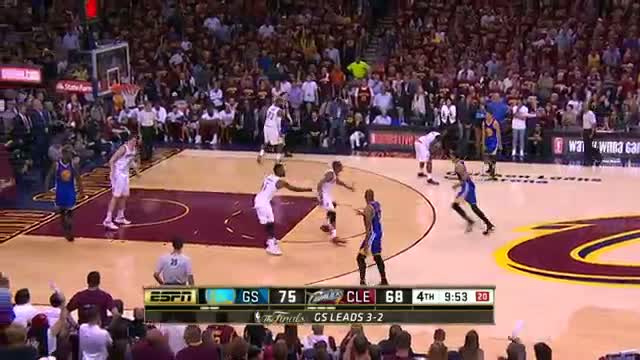 Watch NBA: Stephen Curry Drops 25 Points to Seal Finals Win Video