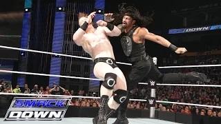 Watch Roman Reigns & Dean Ambrose vs. Sheamus & Kane: WWE SmackDown, June 18, 2015 Video