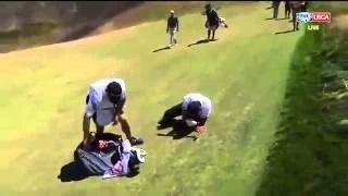 Watch Jason Day Collapses At The US Open at Chambers Bay 2015 (VIDEO) Video