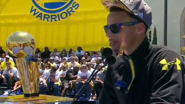 Watch NBA: Stephen Curry Thanks All The Fans For The Support Video