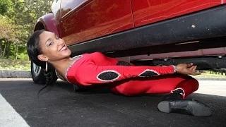 Watch Reaching New Lows: Record Breaker Limbos Under Car Video