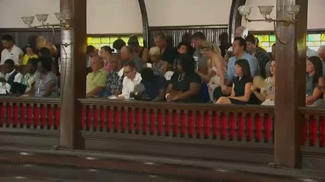 Watch 1st Church Service Held After SC Shooting Video