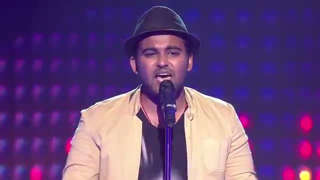 Watch The Voice India - Akash Ojha Performance in Blind Auditions Video
