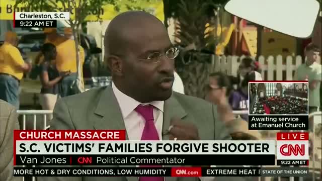 Watch Van Jones at First Emanuel Church Service After Charleston Shooting Video