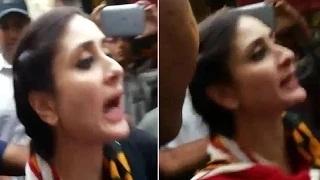 Watch Kareena Kapoor Mobbed & Irritated At Bajrangi Bhaijaan Sets Video