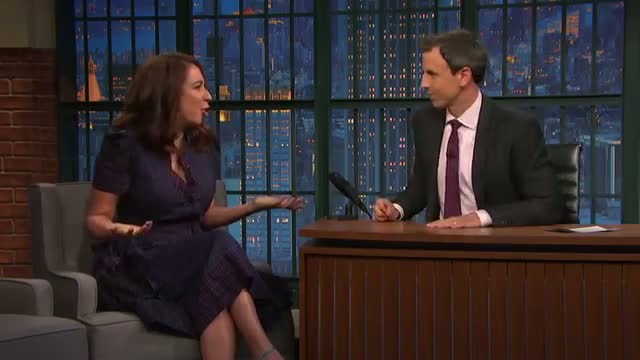 Watch Maya Rudolph's Rachel Dolezal Impression - Late Night with Seth Meyers Video