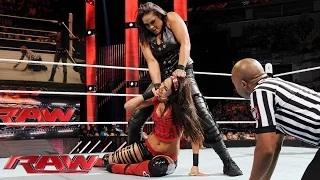Watch Naomi & Tamina vs. The Bella Twins: WWE Raw, June 22, 2015 Video
