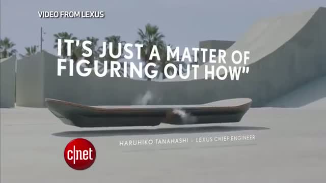 Watch Lexus torments us with hoverboard marketing stunt Video