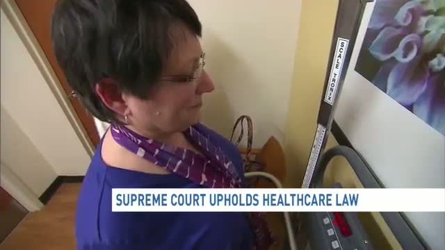 Watch Reactions to SCOTUS decision on health care act Video