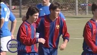 Watch Never-before-seen video of Leo Messi with FC Barcelona's U-16 team Video