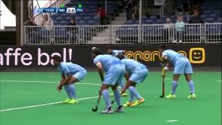Watch India v Poland Match Highlights - Antwerp Men's HWL (2015) Video