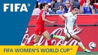 Watch China PR v. USA HIGHLIGHTS - FIFA Women's World Cup 2015 Video