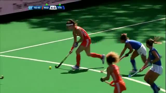 Watch Netherlands v Italy Match Highlights - Antwerp Women's HWL (2015) Video