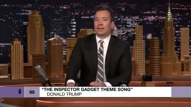 Watch Bottom of the Charts: Donald Trump Covers 'Inspector Gadget Theme' Video