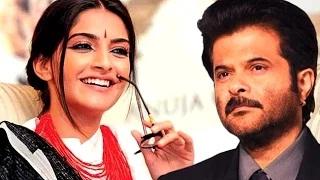 Watch Sonam Leaves Dad Anil Kapoor Video