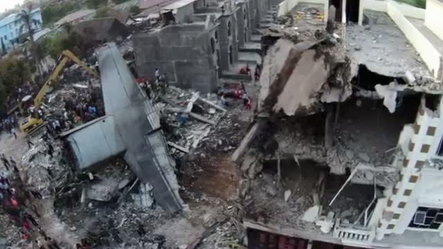 Watch Death Toll Surpasses 70 in Indonesia Plane Crash Video