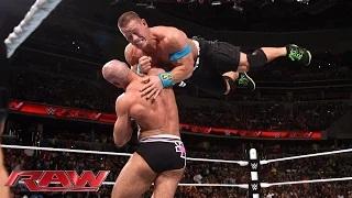 Watch John Cena vs. Cesaro - United States Championship Match: WWE Raw, June 29, 2015 Video
