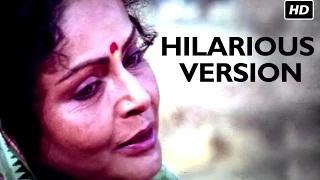 Watch Hilarious - When Rakhee From Karan Arjun Sang Old School Girl! Video