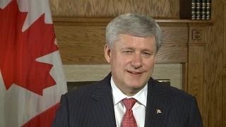 Watch Prime Minister Harper's Canada Day greeting Video