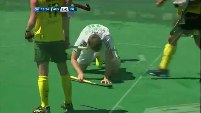 Watch Australia v Ireland Match Highlights - Antwerp Men's HWL (2015) Video