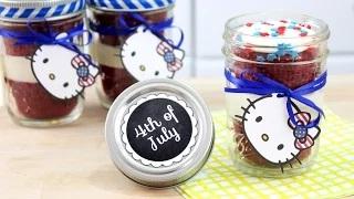 Watch How to Make 4th of July Hello Kitty Cakes! Video