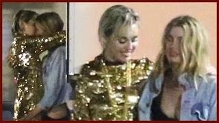 Watch MILEY CYRUS MAKES OUT WITH MODEL STELLA MAXWELL! Video