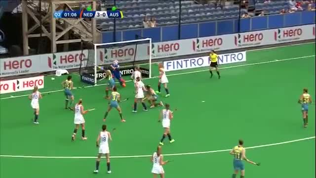 Watch Netherlands v Australia Match Highlights - Antwerp Women's HWL (2015) Video