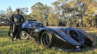 Watch Real Life Batmobile: Man Spends Two Years Building Iconic 1989 Car Video
