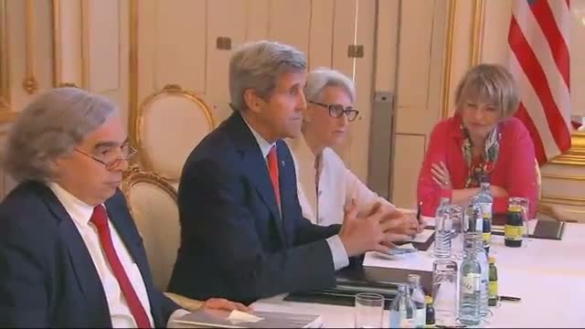 Watch Kerry 'Working Hard' on Iran Nuclear Talks Video