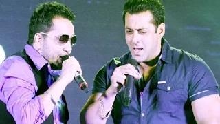 Watch Salman Khan Singing 'Aaj Ki Party' With Mika Singh At Bajrangi Bhaijaan Song Launch Video