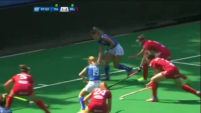 Watch Italy v Belgium Match Highlights - Antwerp Women's HWL 2015 Video