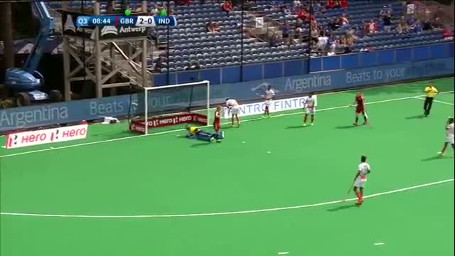 Watch Great Britain v India Match Highlights - Antwerp Men's HWL (2015) Video