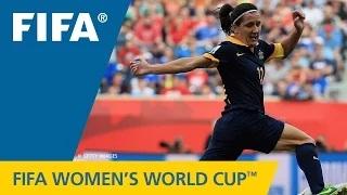 Watch Women's World Cup TOP 10 GOALS: Lisa DE VANNA (Australia v. USA) Video