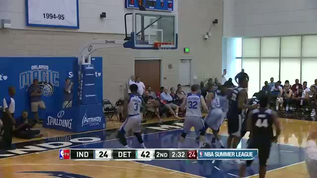Watch NBA: Stanley Johnson and Joe Young Duel Video