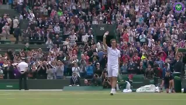 Watch Richard Gasquet floored by his heroics Video