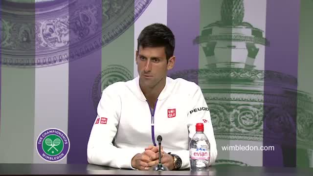 Watch Novak Djokovic Quarter-Final Press Conference Video