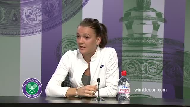 Watch Agnieszka Radwanska Semi-Final Press Conference Video