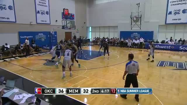 Watch NBA: Jarnell Stokes Goes Toe to Toe with Mitch McGary Video