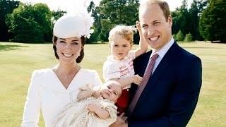 Watch Official Royal Photos of PRINCESS CHARLOTTE'S Christening Released! Video