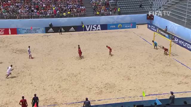 Watch Spain v. Iran HIGHLIGHTS - FIFA Beach Soccer World Cup 2015 Video