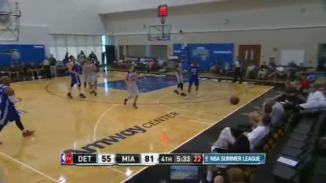 Watch NBA: Zoran Dragic Drops the Defender and Dishes For The Dunk! Video