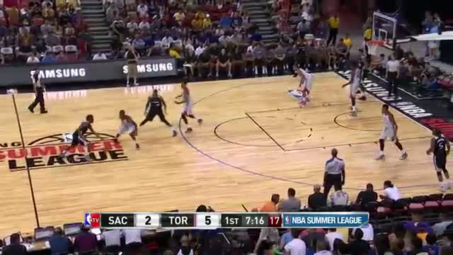 Watch NBA: Willie Cauley-Stein Hits First Baskets as a King ! Video