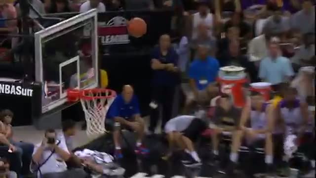 Watch NBA: D'Angelo Russell Stuffs the Stat Sheet in His Debut! Video
