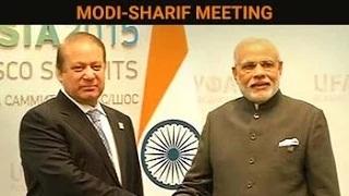 Watch PM Modi-Nawaz Sharif hold extended talks in Russia Video